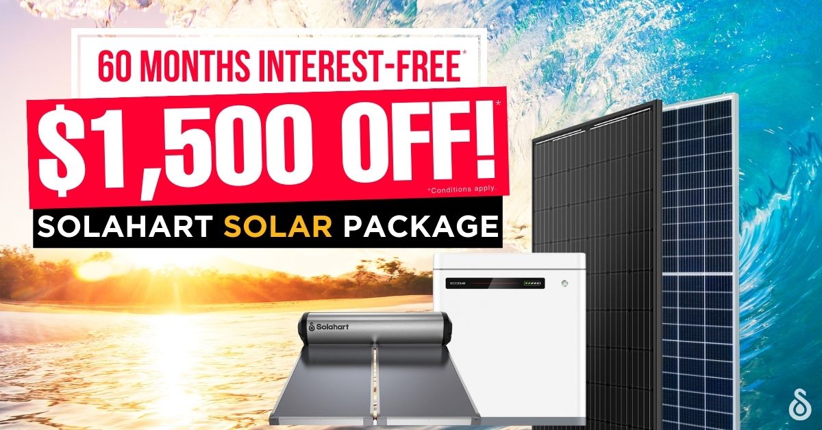 Save up to $1,500 on selected Solahart Solar Power Systems from Solahart Sunshine Coast