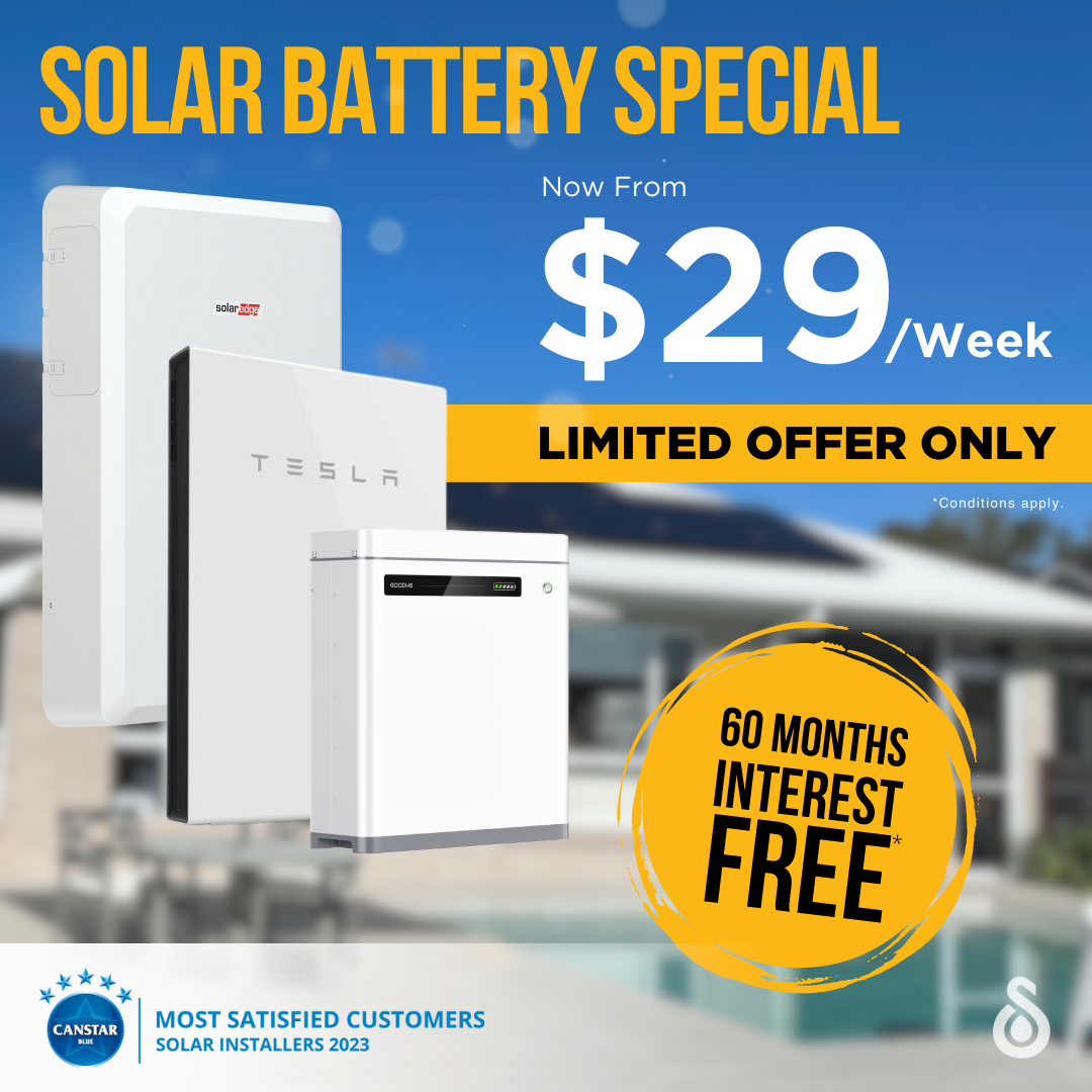 Solar Battery Offer from Solahart Sunshine Coast